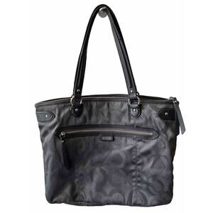 EUC Authentic Coach Bag Purse C Logo Shoulder Bag Large